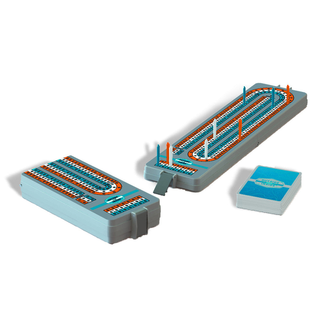Travel-size Cribbage Board - Outside Inside Games