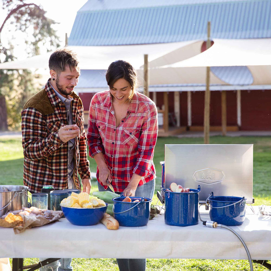 Enamelware Convex Kettle