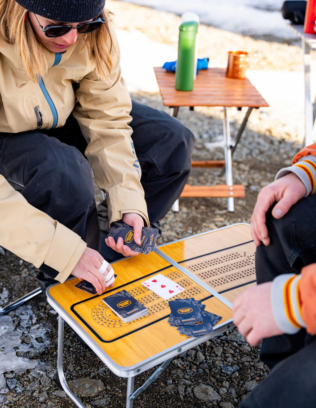 Camp Cribbage Table